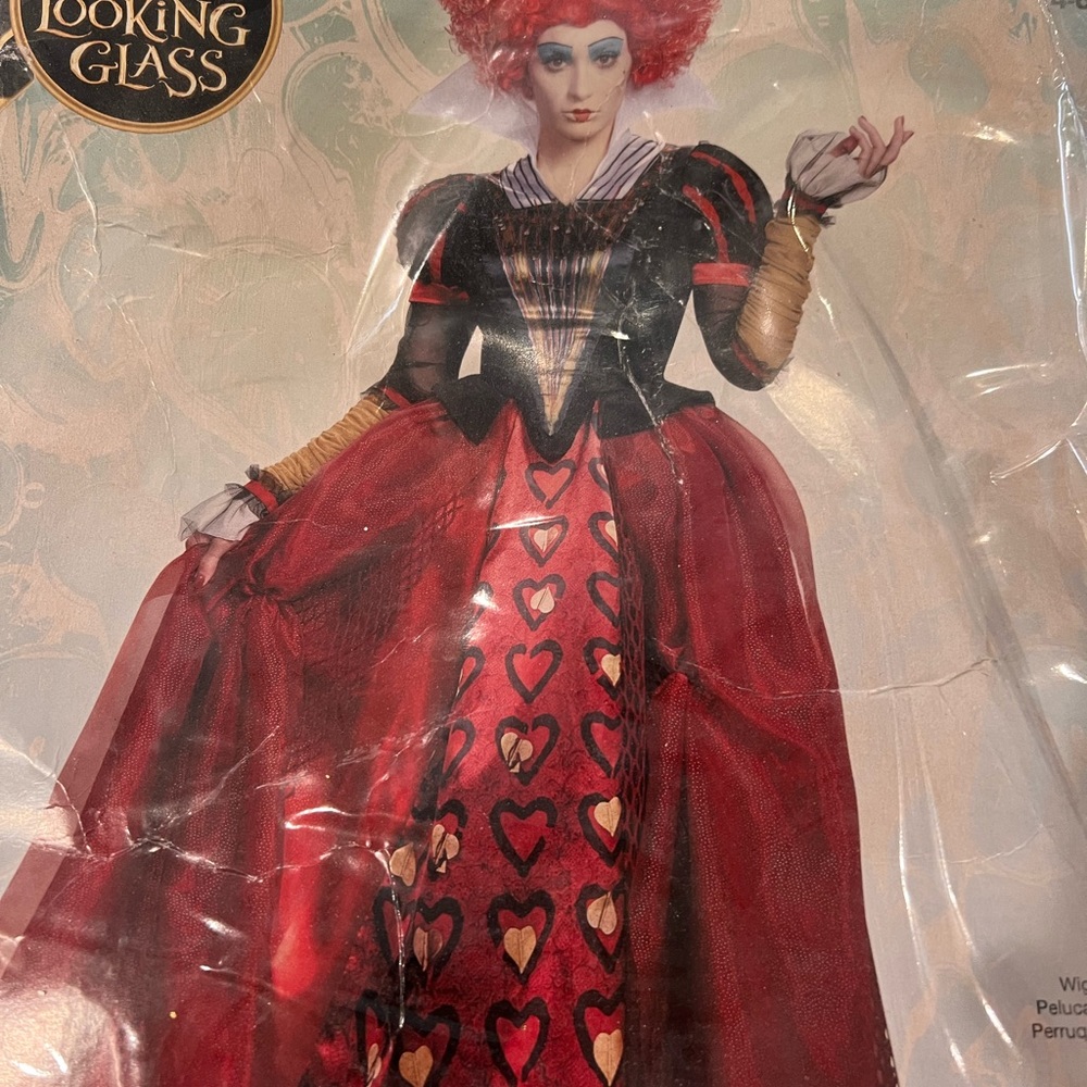 Alice Through the Looking Glass- Red Queen of Hearts Costume -Disney